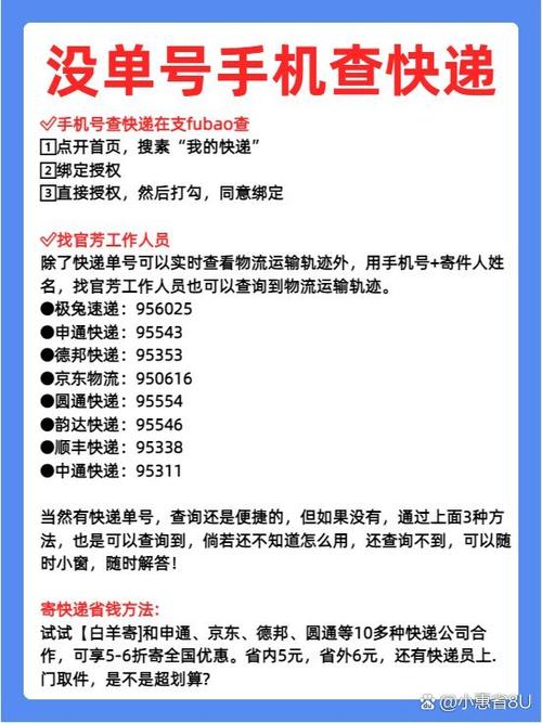别人寄了快递给我,没有单号怎么查