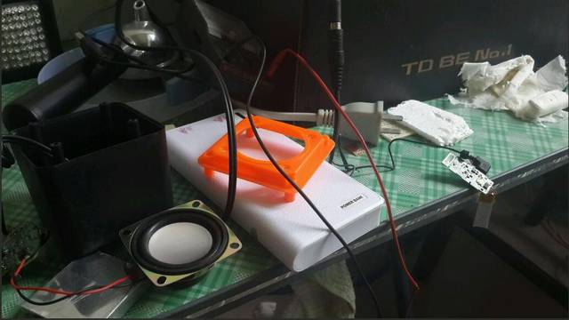 蓝牙耳机改装到音箱上