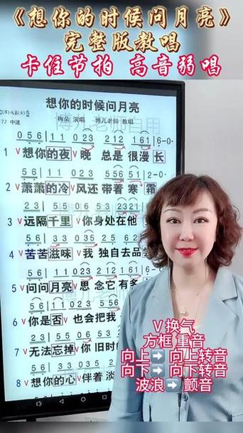 想你的时候问月亮原唱