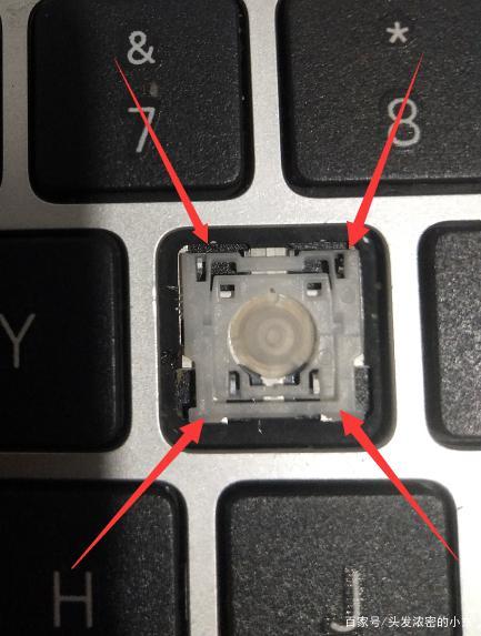 怎么拆键盘按键