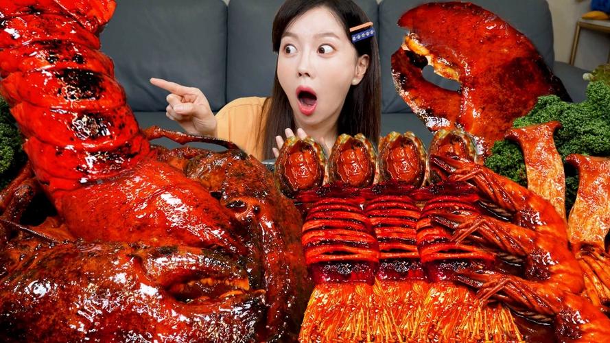 吃播美食视频美国