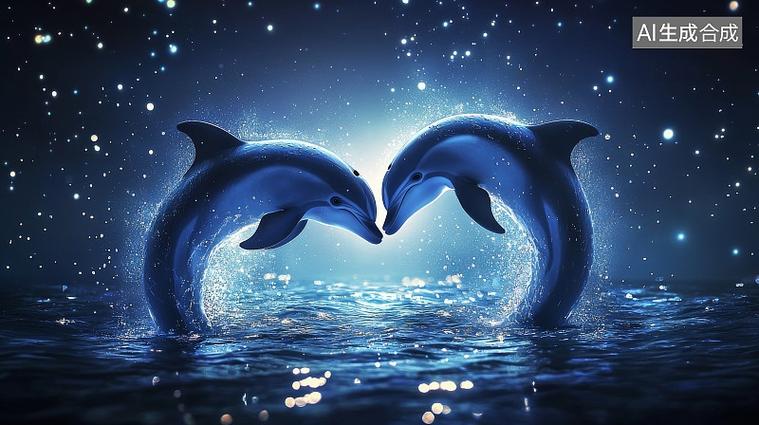 梦幻星空海豚