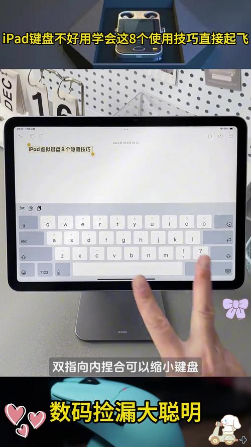 ipad数字键盘设置