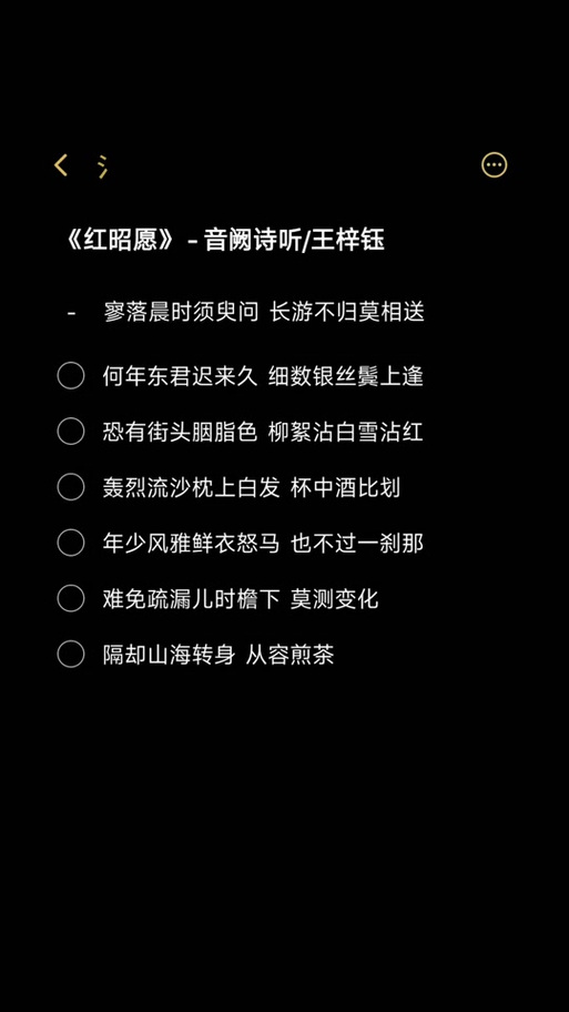 红昭愿歌词是什么意思截图3
