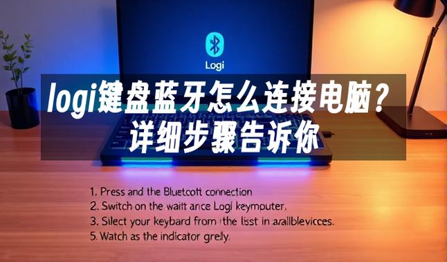 logi蓝牙键盘如何连接电脑