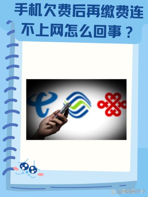 交了话费为什么不能上网