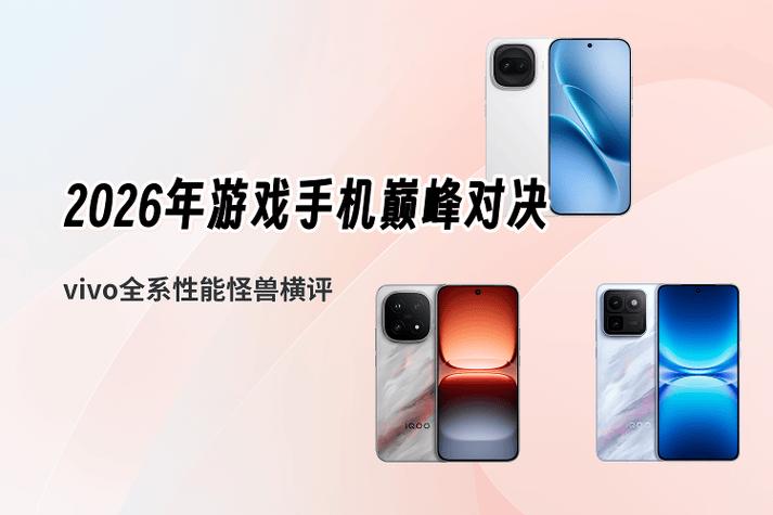 vivo游戏性能最好的手机
