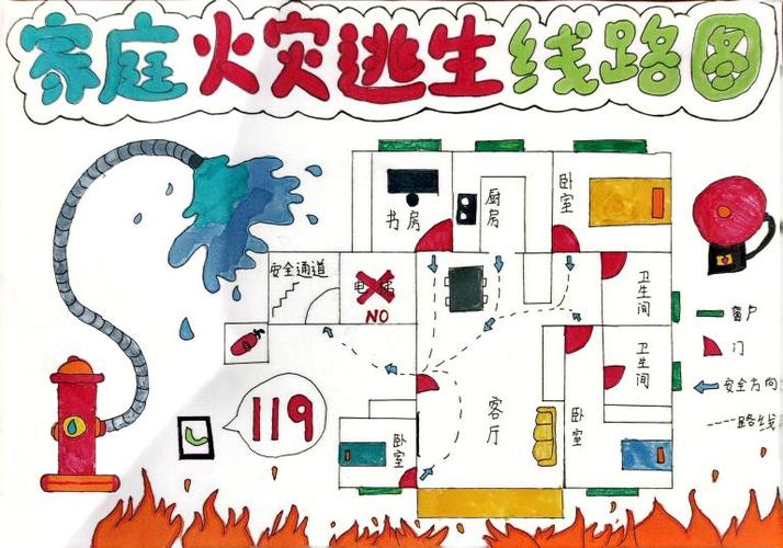 消防疏散逃生路线图截图2