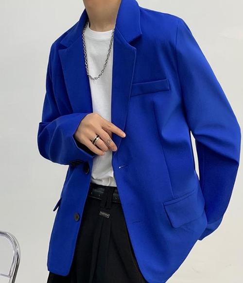 火布龙克莱因蓝服