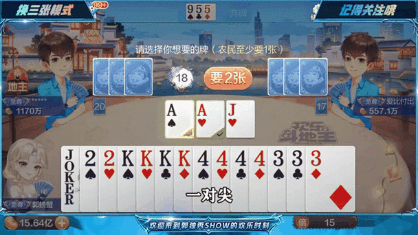 能自建房间的斗地主截图1