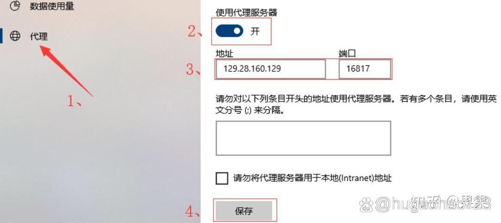 自动设置代理和手动设置代理