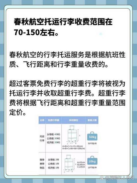 无免费行李额怎么托运怎么收费
