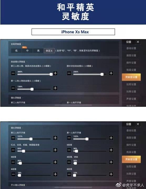 不求人和平精英灵敏度截图2