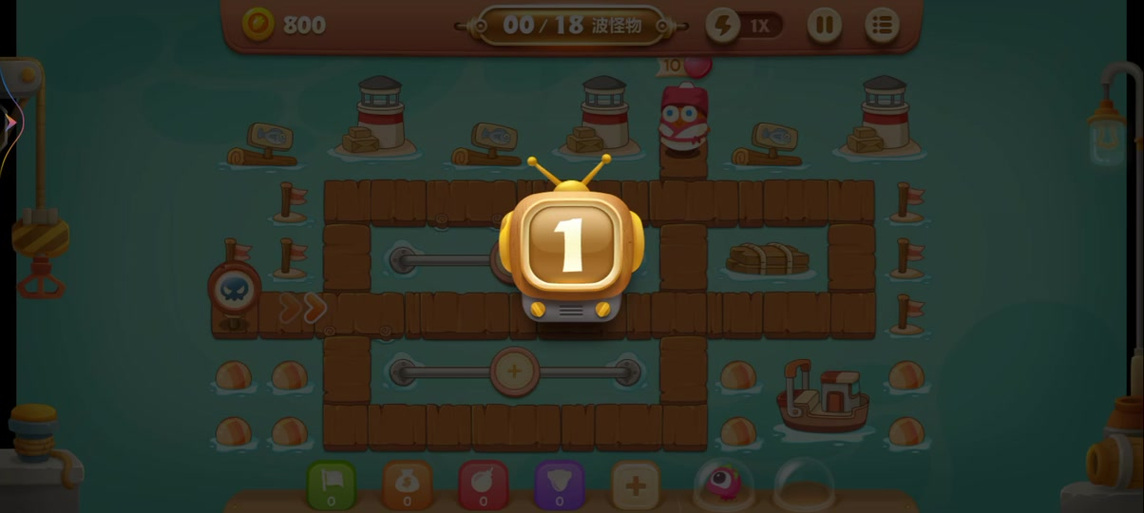 保卫萝卜340关怎么过