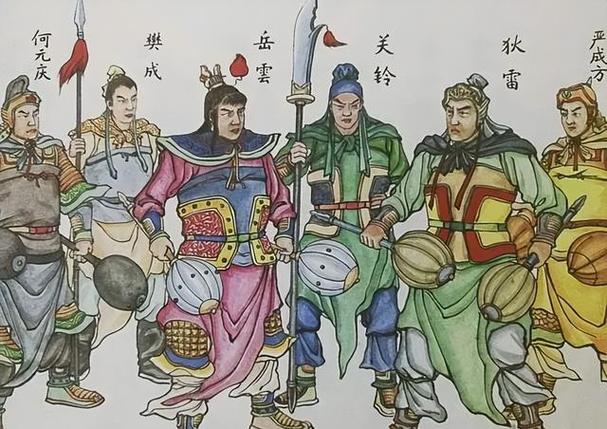 岳飞传里最厉害的人物