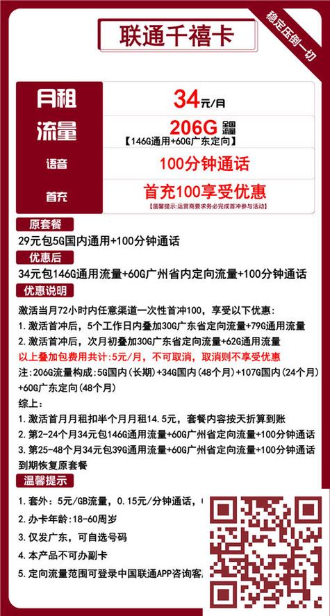 电信29元流量卡套餐介绍
