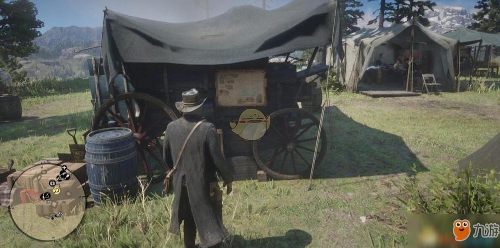 荒野大镖客2野外营地快速移动