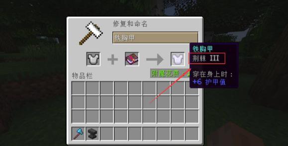 mc荆棘附魔