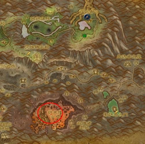 魔兽世界海加尔山灵魂兽位置