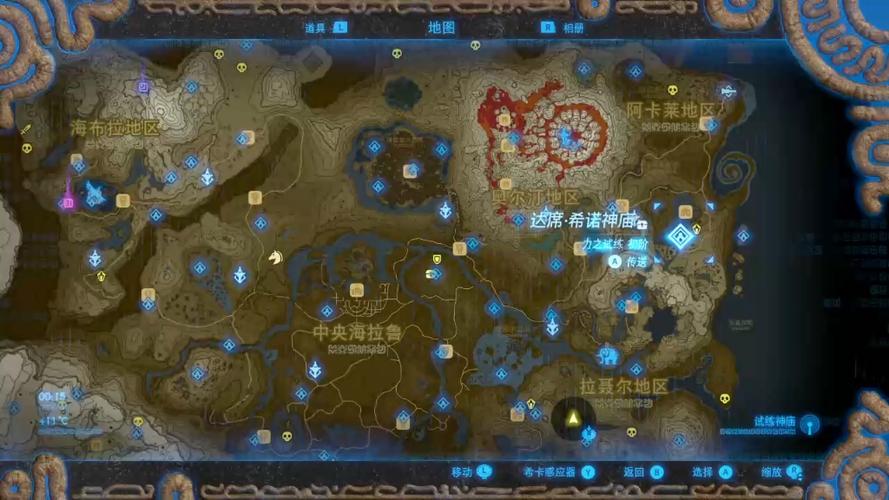 荒野之息大精灵之泉在哪