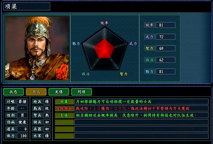 三国志11担当势力什么意思截图3