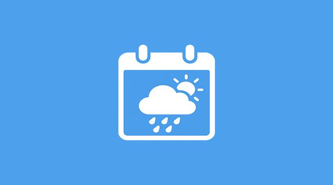 weather-in-calendar
