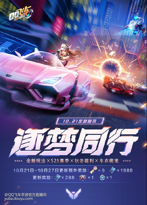 QQ飞车宣传海报截图3