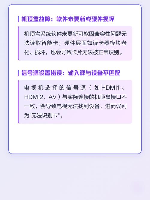 有线电视显示无法识别卡是什么意思