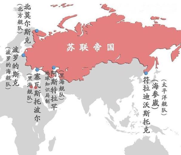 俄国扩张领土版图
