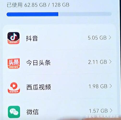 抖音占了10个g内存怎么清理