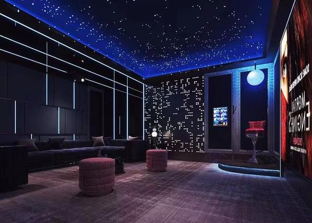 星空私人影院背景墙