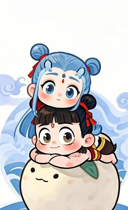 哪吒敖丙双人壁纸 哪吒敖丙双人壁纸
