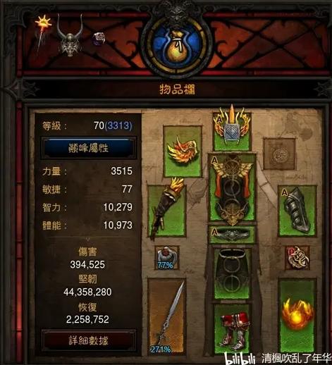 暗黑三地下城套装奖励