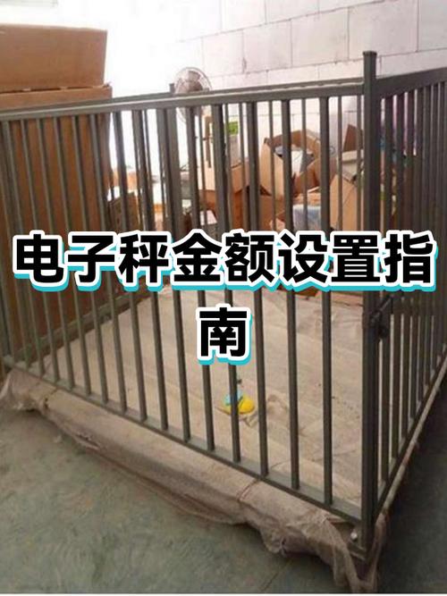 电子秤如何设置金额