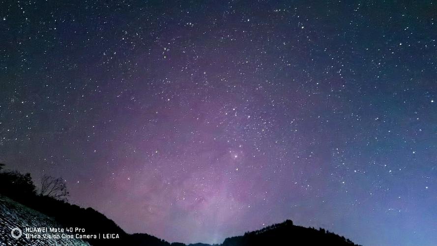华为手机拍摄星空的方法