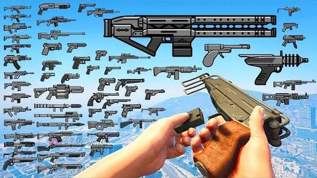 gta5解锁武器库所有武器