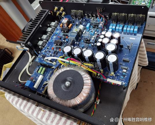 功放没有声音怎么回事怎么修