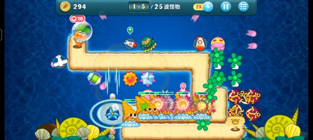保卫萝卜深海14金萝卜