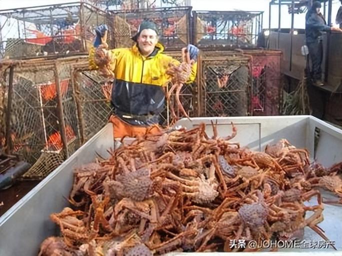 中国捕捞帝王蟹