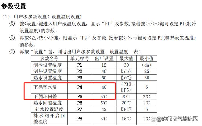 容声空气能热水器控制器说明书