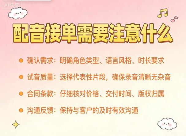 配音接单