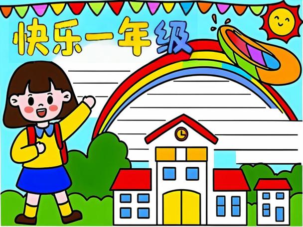 一年级手抄报简单又丑
