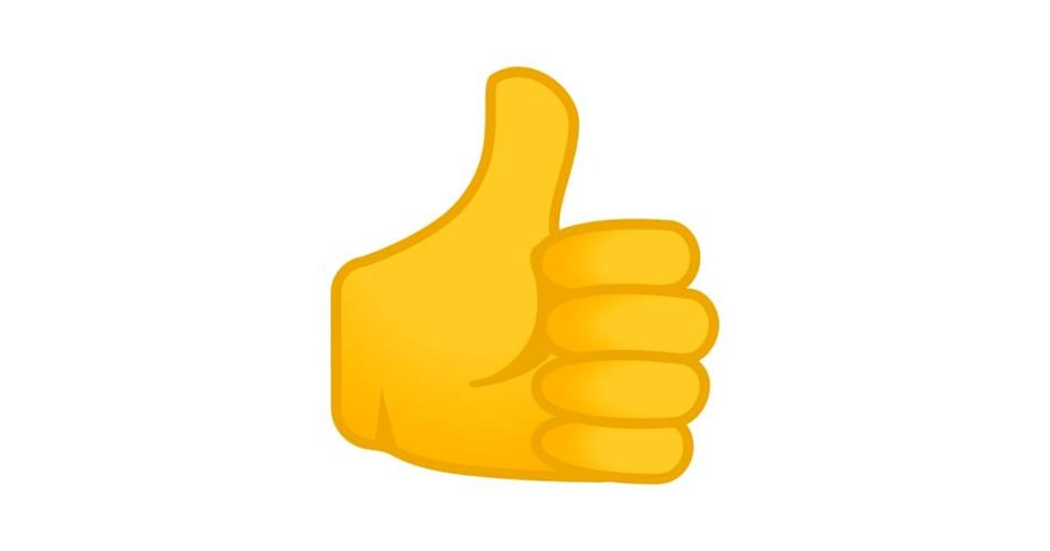 大拇指emoji