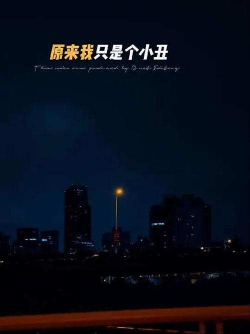 在感情面前我像个小丑