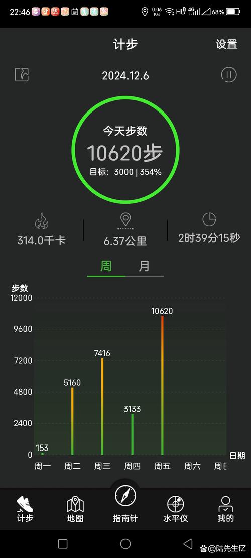 手机桌面显示运动步数