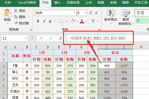 合计怎么算公式excel