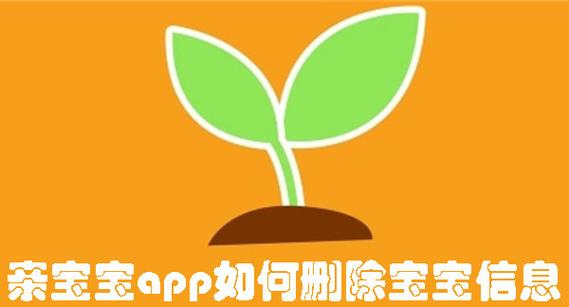 亲宝宝怎么删除宝宝