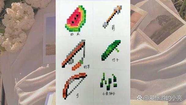 mc所有物品怎么画 mc所有物品怎么画