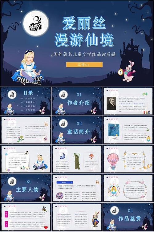 爱丽丝漫游奇境目录