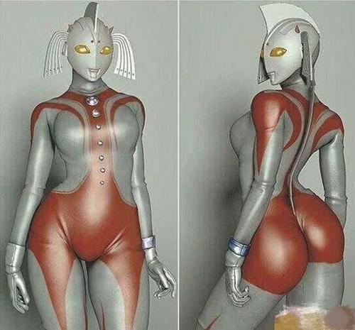 女奥特曼的身材特点